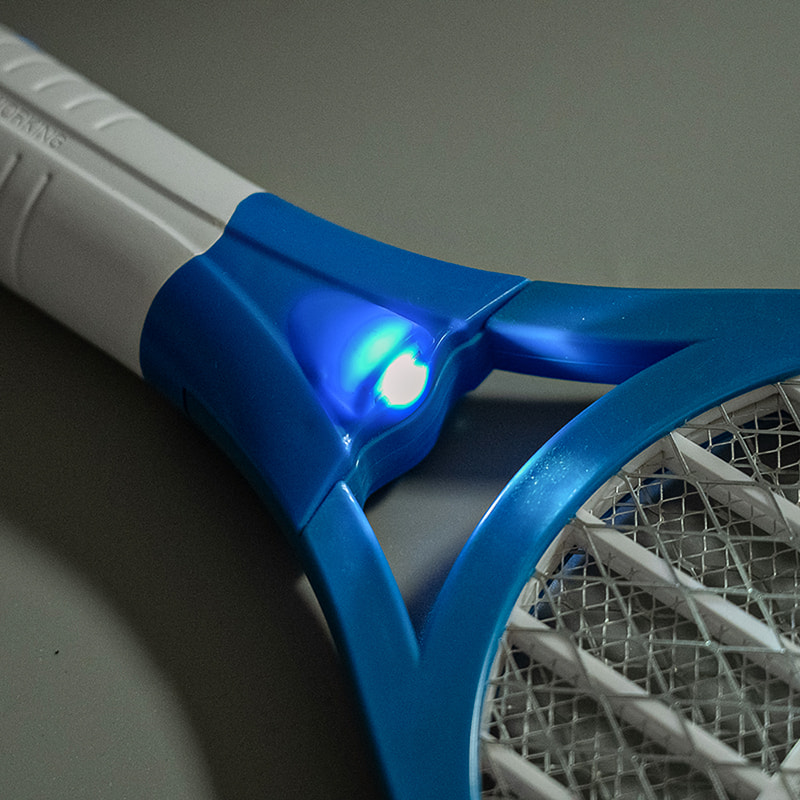 FF-108 Avtagbar ficklampa LED bly-syra batteri 250mAh med stickpropp Elektrisk myggsmällare FF-108 Avtagbar ficklampa LED bly-syra batteri 250mAh med stickpropp Elektrisk myggsmällare
