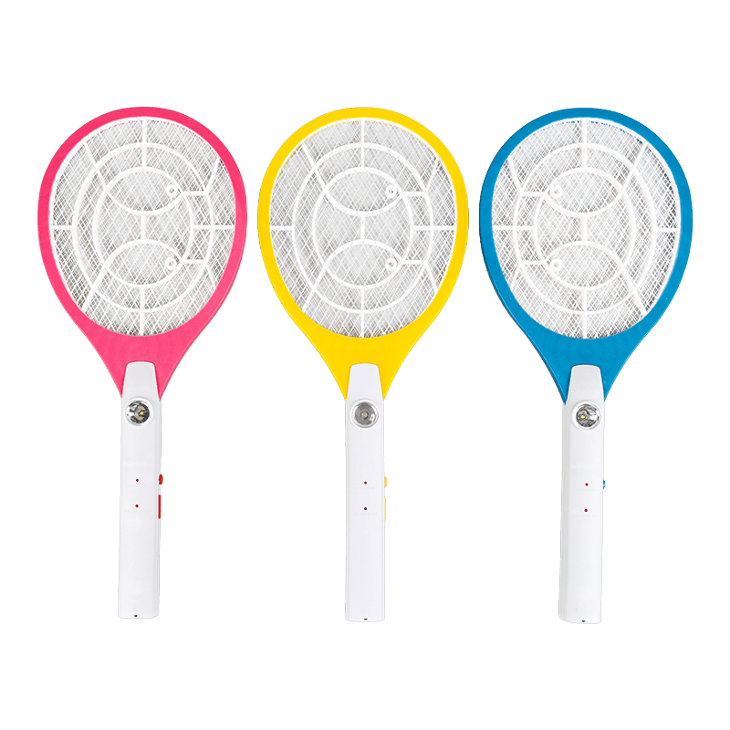 FF-678 3-färgad LED med plugg bly-syra batteri 400mAh elektrisk myggsmällare