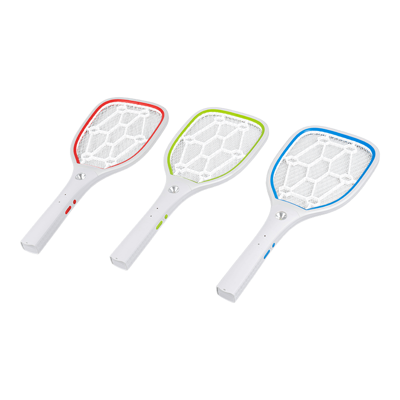 FF-788 1200mAh 3-färgs elektrisk myggsmällare med ljus FF-788 1200mAh 3-färgs elektrisk myggsmällare med ljus