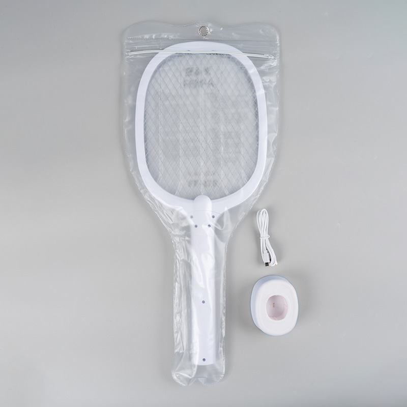 FF-878 1200mAh broderiljus elektrisk myggsmällare med bas FF-878 1200mAh broderiljus elektrisk myggsmällare med bas