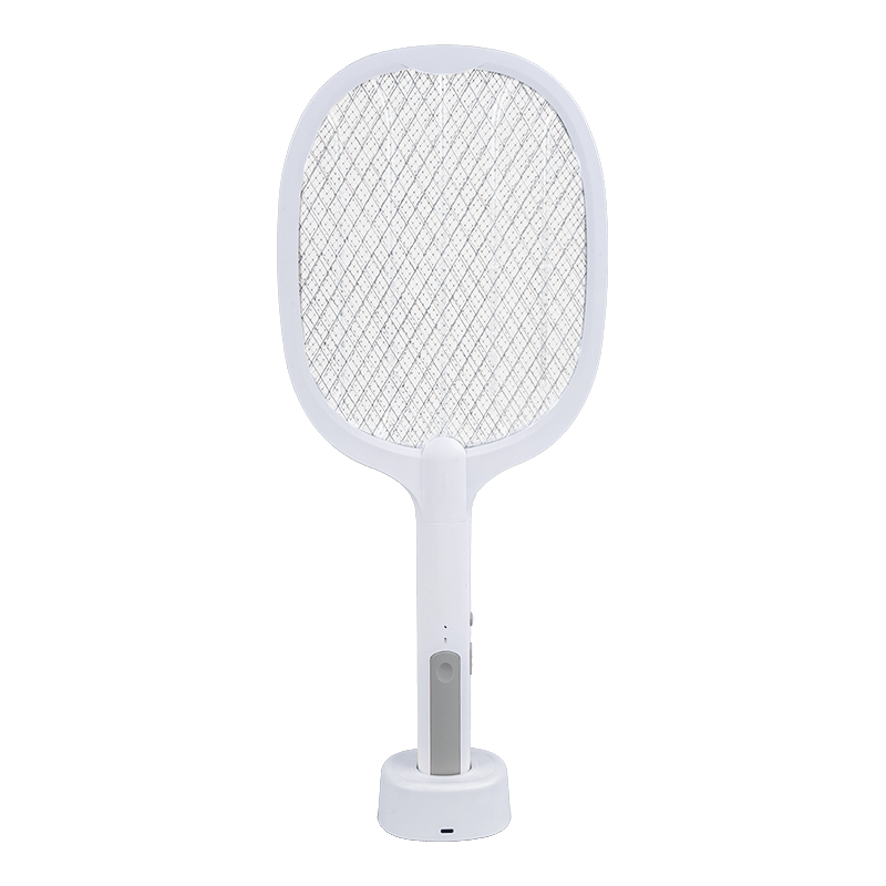 FF-878 1200mAh broderiljus elektrisk myggsmällare med bas FF-878 1200mAh broderiljus elektrisk myggsmällare med bas