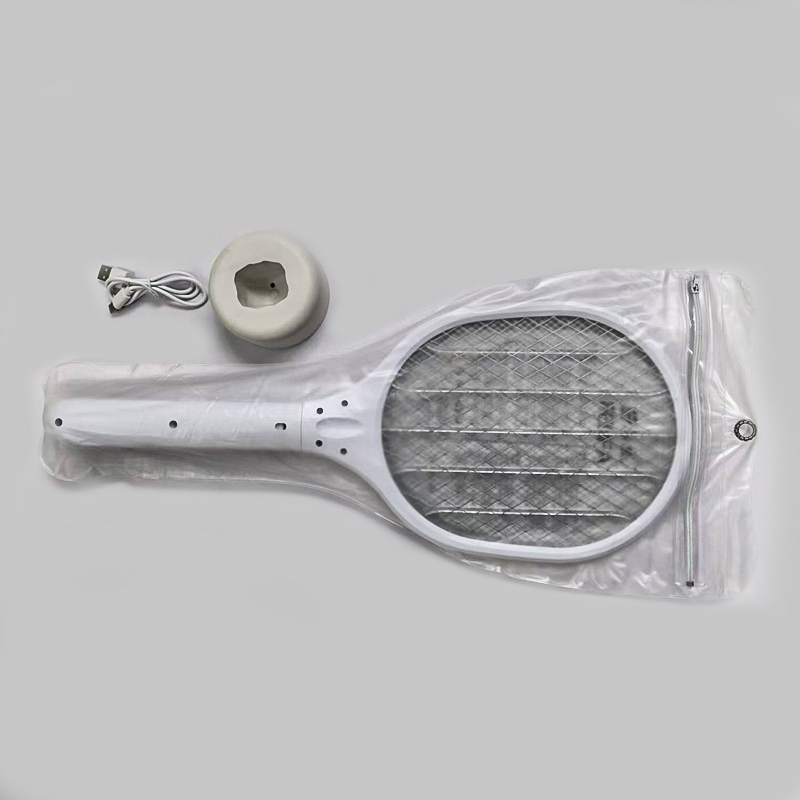 FF-886 500mAh femläges broderade mönsterlampa USB-sockel Justerbar elektrisk myggsmällare FF-886 500mAh femläges broderade mönsterlampa USB-sockel Justerbar elektrisk myggsmällare